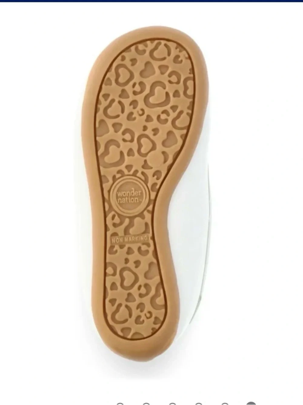 wonder nation White Mary Jane Ballet Flat with Bow